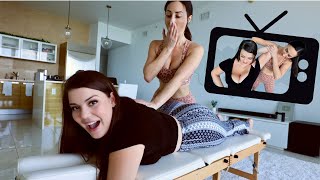 Oops, I didn't edit this one!🤭 Chiropractic adjustment with Dr. Shelly