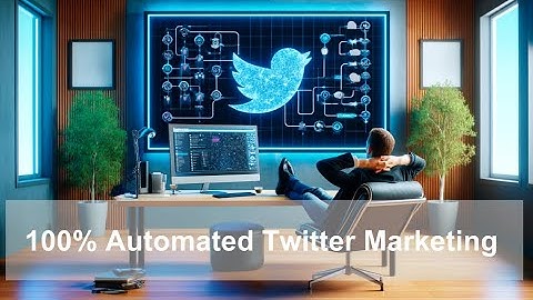 Automate your Twitter Marketing - Never Write a Tweet Again! 100% Automated #ai #twitter #automation