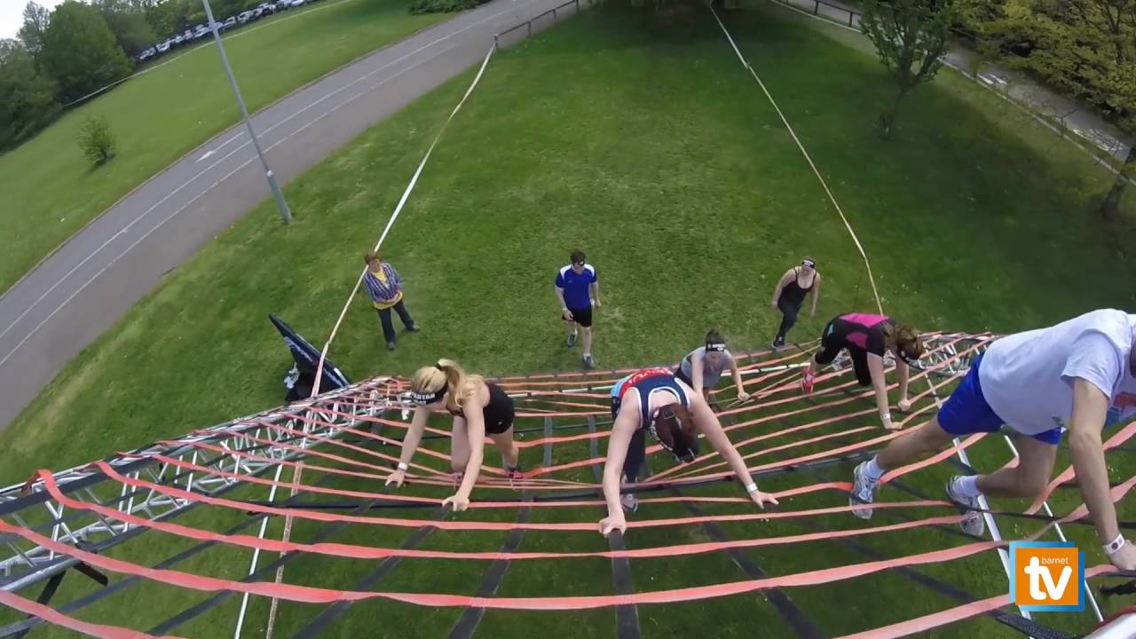 Barnet TV: The Spartan Race at the Allianze Arena