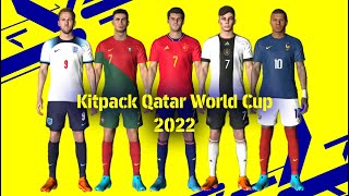 Kitpack World Cup Qatar 2022 For PES 2017
