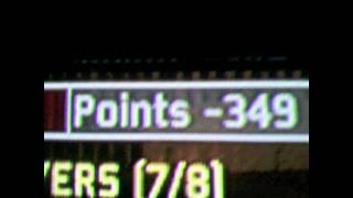 My Most Negitive Points In 1 Round- Warhawk