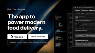 Payload CMS for Mesio – Food Delivery UI Kit