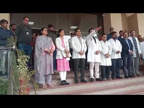 अब SMS Hospital Jaipur होगा टोबेको फ्री | Doctors ने ली शपथ | मरीजों व परिजनों को रखना होगा ध्यान