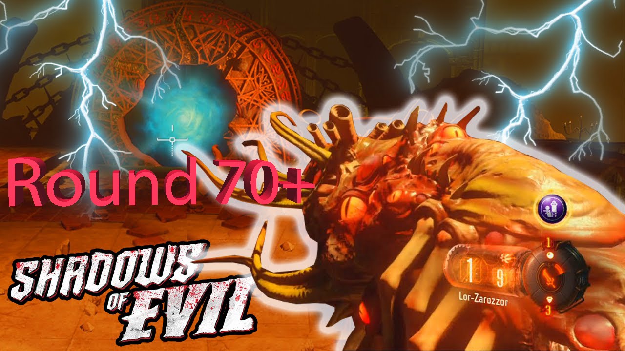 Shadows Of Evil ROUND 70+ Call of Duty Black Ops 3 Zombies Solo