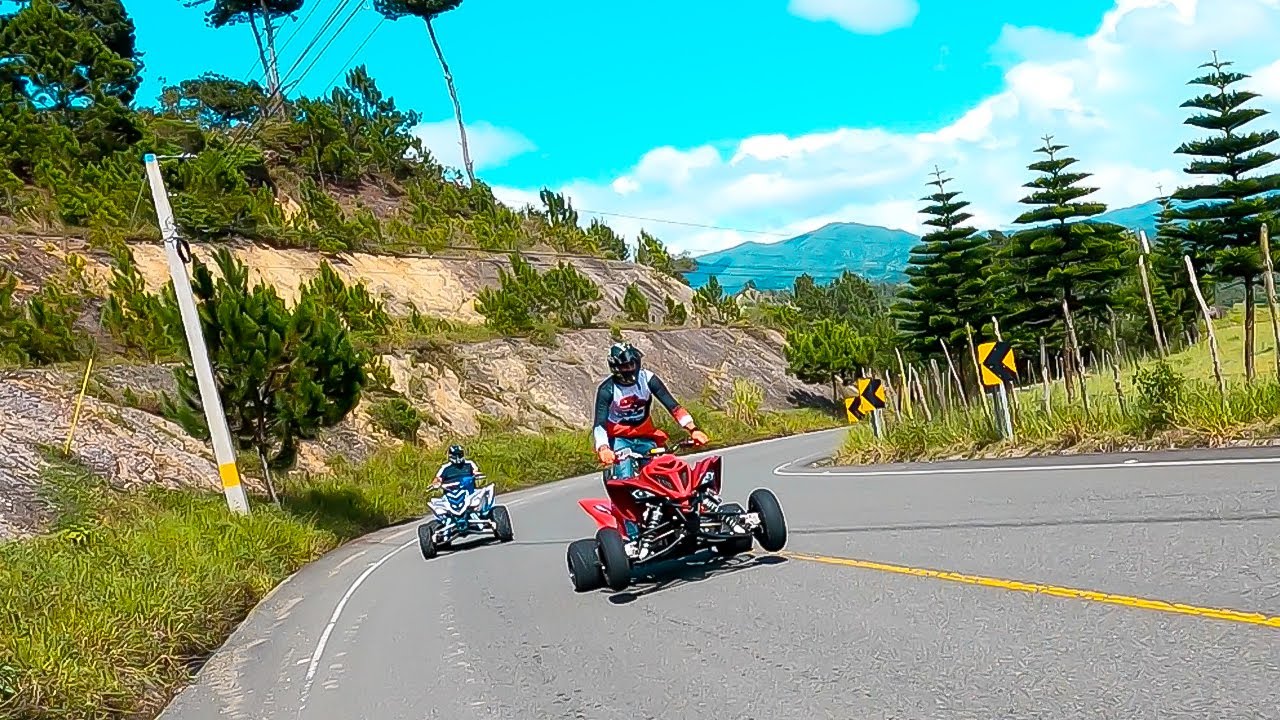 NO hagas esto en las curvas | Raptor 700 | Reserva Cient. Ebano Verde, Constanza | Emmanuel Ortiz