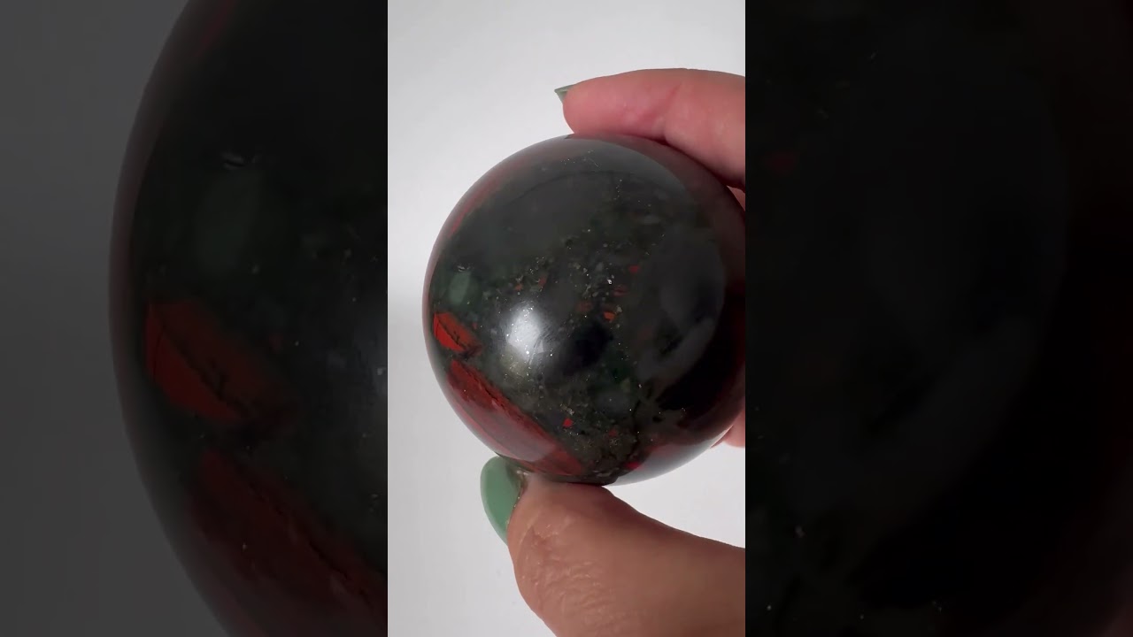 African Blood Stone Sphere | Bespoke Crystals 
