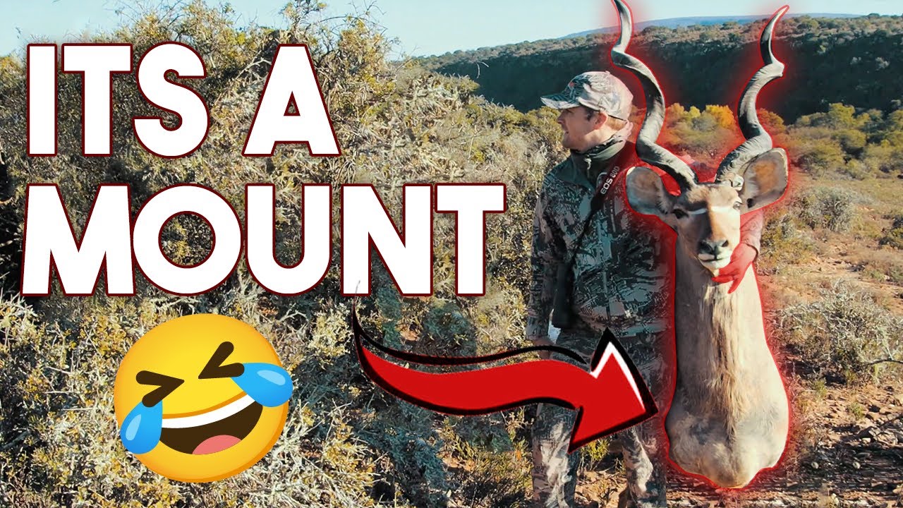 Hilarious Hunting Prank Hunter Shoots A Kudu Mount YouTube