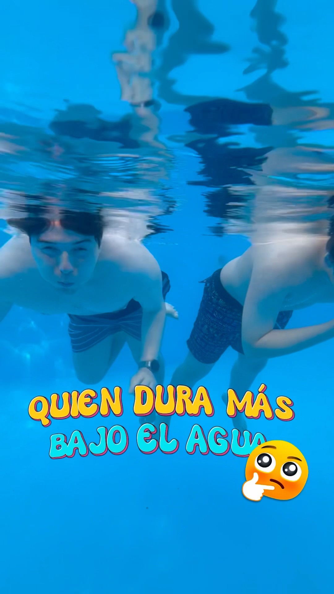 QUIEN DURA MÁS BAJO ? EL AGUA? #Shorts