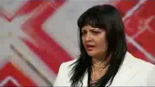 Paula Abdul giggling on x factor