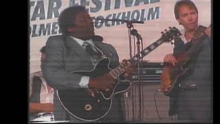 B.B. King and Michel Petrucciani - Live at Jazz &amp; Blues All Star Festival Stockholm Sweden 1987.