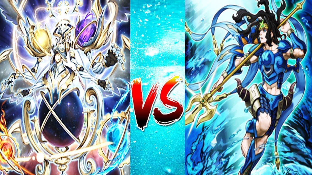 Yu-gi-oh Dueling Nexus Regenesis Kaiju VS Atlantean Mermail