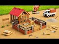 Building Mini Dog House with Bricks & Wood | Miniature Village Build @sanocreator