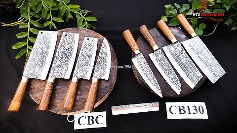 Chào Mừng QUỐC KHÁNH 2/9 Mua Bộ Dao CAO CẤP Tặng Đá Mài Mịn 229k Hàng Chuẩn Của HTX Dao Phúc Sen