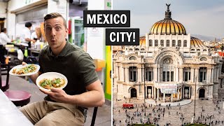 Our FIRST time in Mexico City! (TACO tour + exploring Centro Histórico)