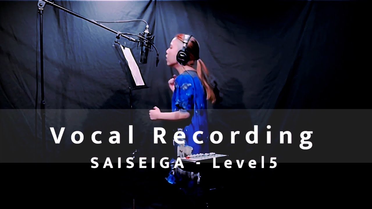 【一発録り】とある日のボーカルレコーディング【無修正】