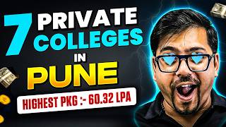 Best Private Colleges in Pune with Highest Placements | MHTCET 2026 | Harsh sir