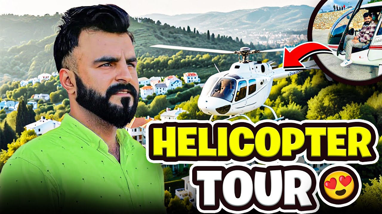 First time 😍 Helicopter Tour Experience! 🚁