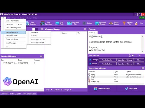 WHATSENDER PRO | WSTOOL PRO Send WhatsApp Messages in Bulk from PC [for FREE]