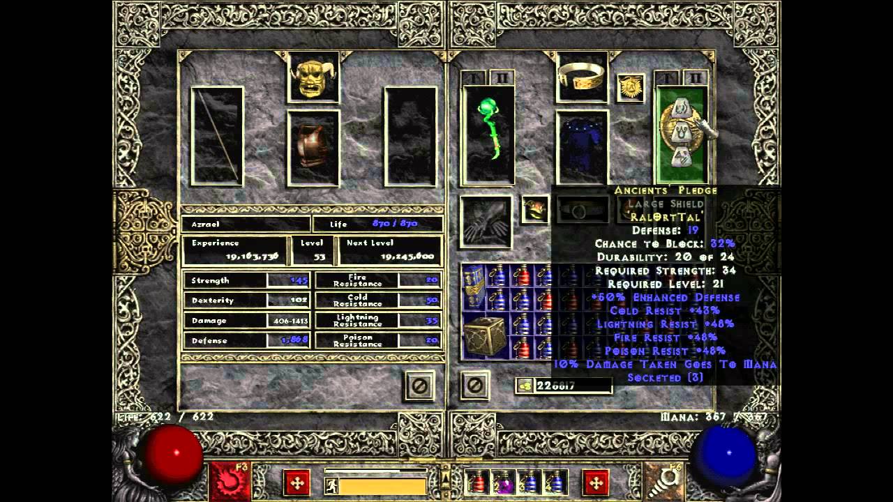 Diablo 2 Speedrun 100 Endgear YouTube