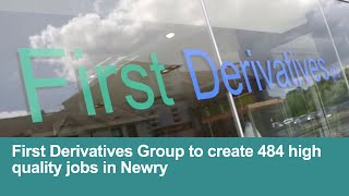 First Derivatives announce major jobs investment | Financial services software systems
