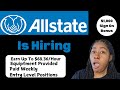 Exciting Allstate Remote Jobs! Earn Up To $68.36/Hr Entry Level + Training &amp; Weekly Pay!
