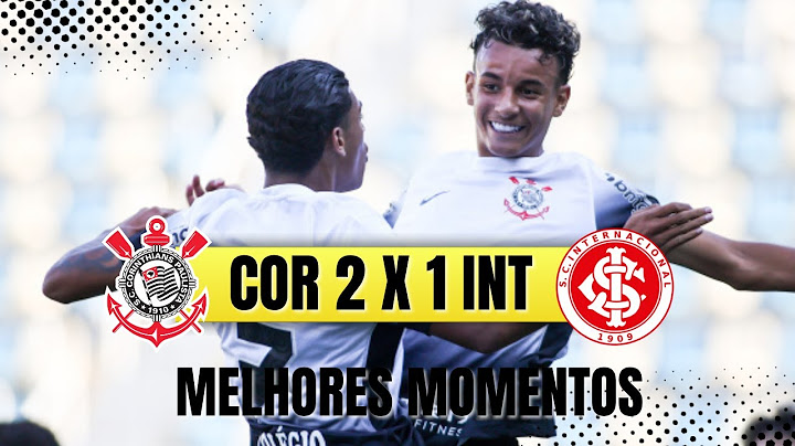 GUI AMORIM'S GREAT GOAL! Corinthians 2 x 1 Internacional - Highlights - Brazilian Under-17 Champi...