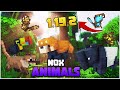 NOX ANIMALS ADDON | OS NOVOS ANIMAIS DA JUNGLE | REVIEW COMPLETA (BEDROCK 1.19.2)