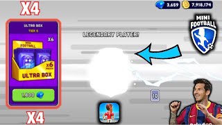 MINI FOOTBALL OPENING 4 ULTRA BOX WITH EPIC UN USUAL OLYMPIAN GAMEPLAY/KING CAP GAMING screenshot 2