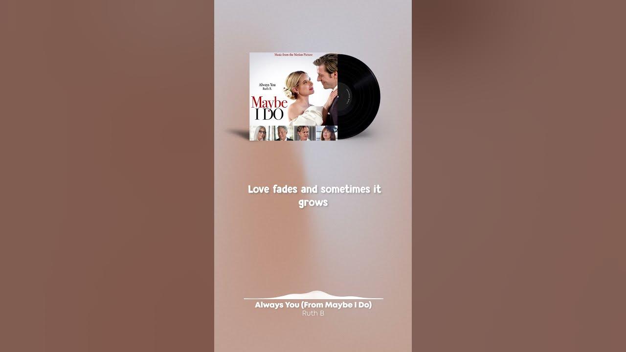 Always You (From Maybe I Do) #lyrics #music
