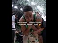 Jayson & Deuce Tatum ❤️