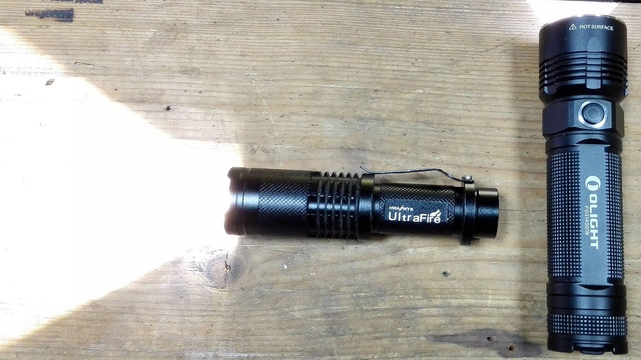 UltraFire CREE T6 - Обзор, Тест и Сравнение фонарей