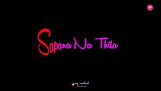 Niswasa Thila 😘|New WhatsApp status video|Black screen status |Ms mahesh creation#msmaheshcreation