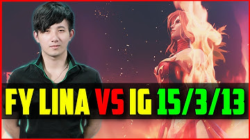 VG.fy support Lina vs iG 15/3/13 @ Dota 2 CL