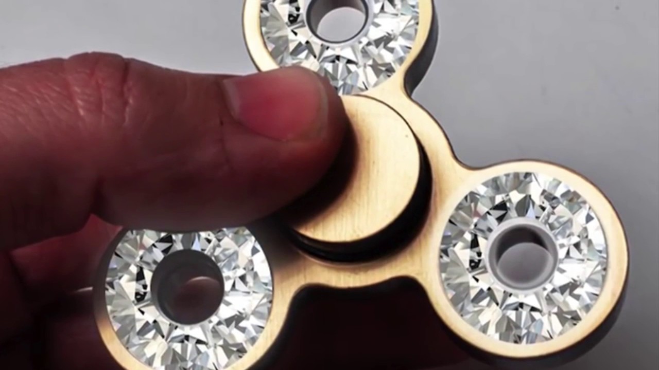 TOP 5 MOST INSANE CUSTOM MADE FIDGET SPINNERS! (DIAMOND, RUBY, GLOW IN THE DARK)