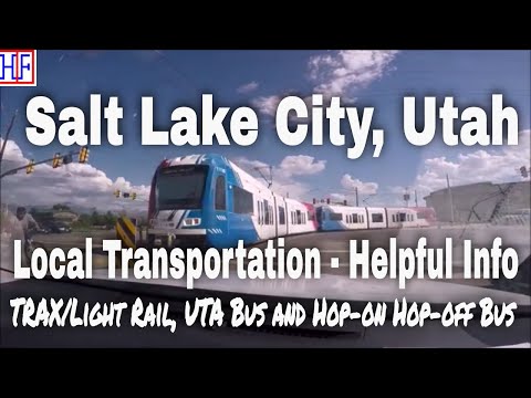 Vídeo: Como se locomover em S alt Lake City: guia de transporte público