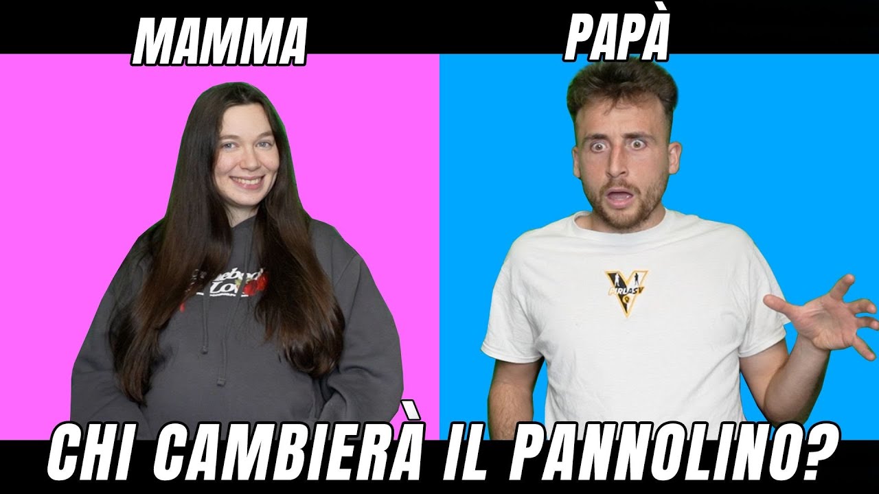 Futura MAMMA vs PAPÀ! Chi Cambierà i PANNOLINI? INTERVISTA DOPPIA