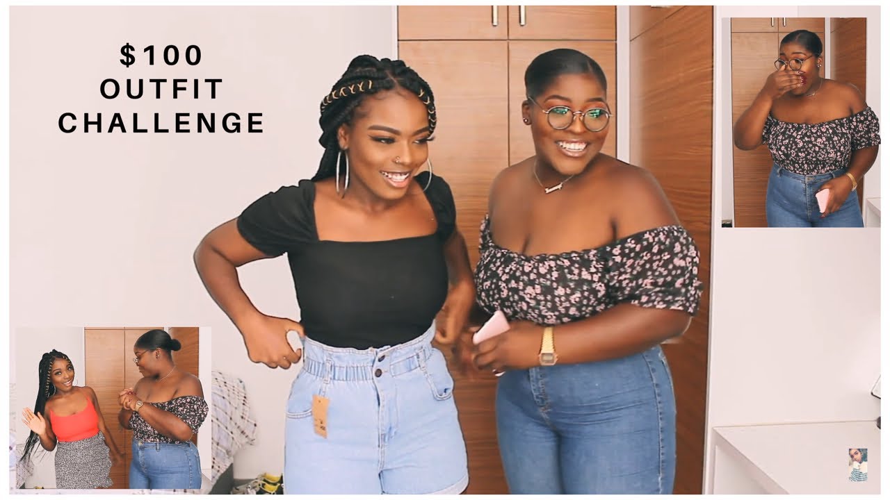 MY BOUJEE A$$ FRIEND SHOPS FOR ME ON A $100 BUDGET AND STYLES ME FOR VACATION