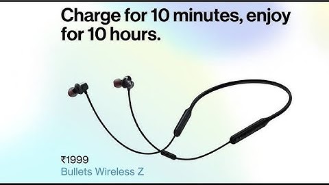 Introducing OnePlus Bullets Wireless Z