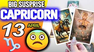 Capricorn ♑😨 BIG SUSPRISE 😨 horoscope for today APRIL 13 2026 ♑ #capricorn tarot APRIL