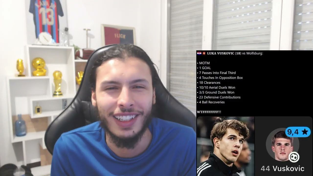 VUSKOVIC EST MONSTRUEUX ! RASHFORD CA SE COMPLIQUE.... LE BARCA DE RETOUR AU 1 - 1 BIENTOT ! L'ACTU