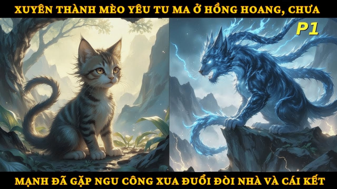 P1| Xuyên Thành Mèo Yêu Tu Ma Ở Hồng Hoang, Chưa Mạnh Đã Gặp Ngu Công Xua Đuổi Đòi Nhà Và Cái Kết