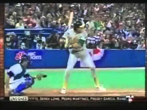 Jose Canseco mammoth homer in 1989 ALCS