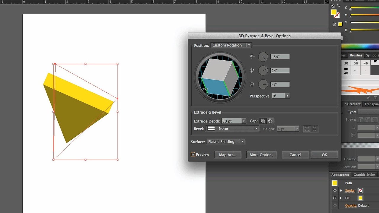 draw circle in adobe illustrator with thickness