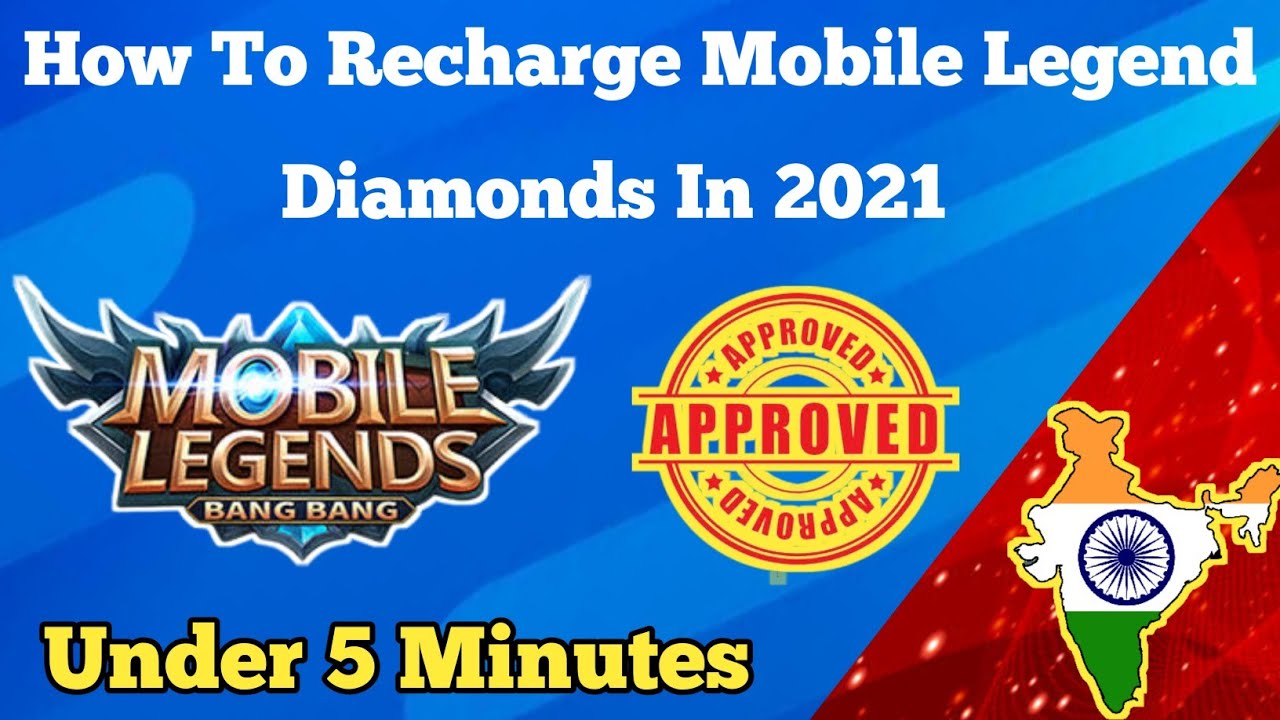 Easiest Way To Recharge Mobile Legend Diamonds In India | Mlbb Recharge ...