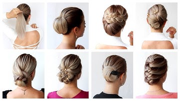 😍 7 EASY DIY Elegant Hairstyles Compilation 😍 Hairstyles  for Special occasion, Christmas, New Year