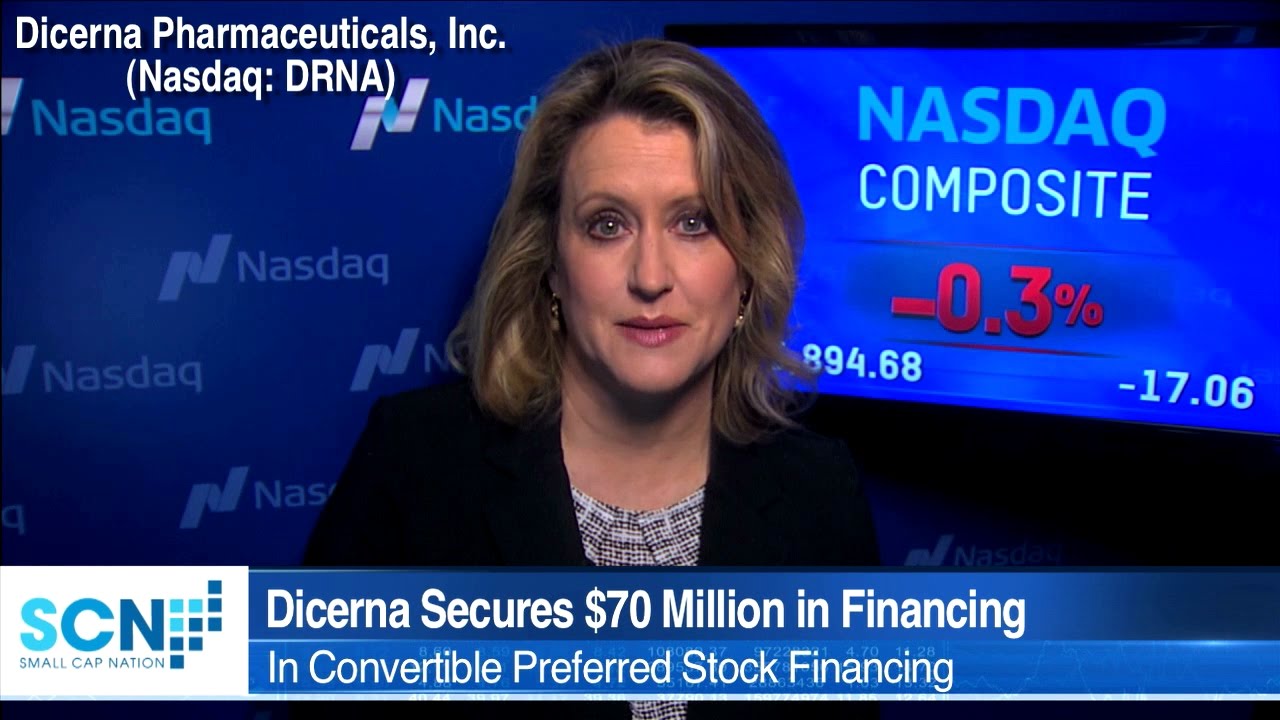 Dicerna (DRNA) Secures $70 Million in Convertible Preferred Stock Financing