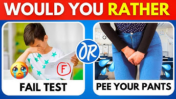 Would You Rather...? HARDEST School Choices You