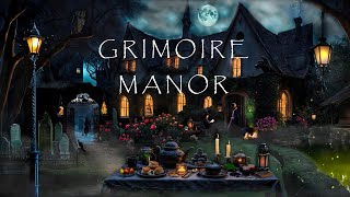 🔮GRIMOIRE MANOR WITCH ACADEMY AMBIENCE-MAGIC CAULDRON-OLD GRAVEYARD👻-MOONLIGHT GARDEN TEA PARTY🕯️ screenshot 3
