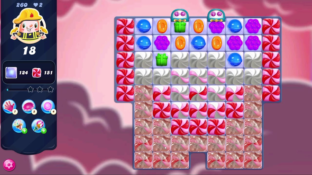 Candy Crush Saga LEVEL 260 | NO BOOSTERS (new version*) ️ - YouTube