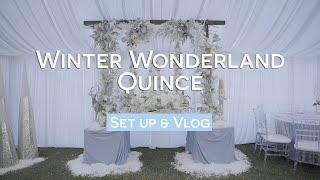 QUINCE Set Up & Vlog: WINTER WONDERLAND